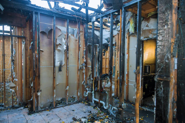 Professional Emergency Fire Cleanup technician working in Waterford Works, NJ